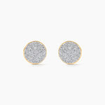 Boucles D'oreilles Puces Eryne Or Jaune - Puces Femme | Marc Orian