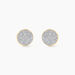 Boucles D'oreilles Puces Eryne Or Jaune - Puces Femme | Marc Orian