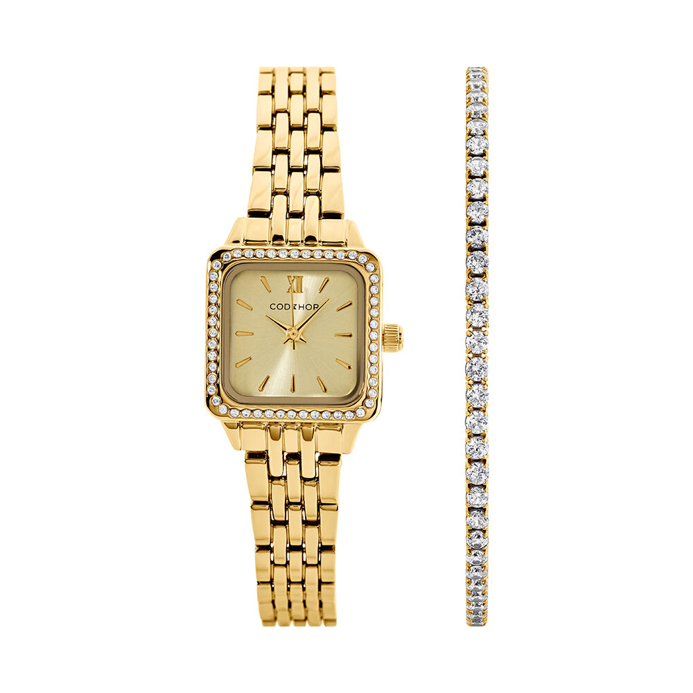 Coffret De Montre Codhor Jade Champagne - Montres &eacute;tanches Femme | Marc Orian
