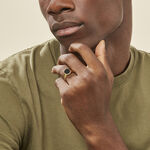 Chevali&egrave;re Filipp Ovale Or Jaune Onyx - Chevali&egrave;res Homme | Marc Orian