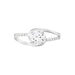 Bague Maelly Argent Blanc Oxyde De Zirconium - Solitaires Femme | Marc Orian