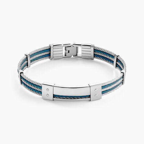 Bracelet Jourdan Herens Acier Blanc - Bracelets cha&icirc;nes Homme | Marc Orian
