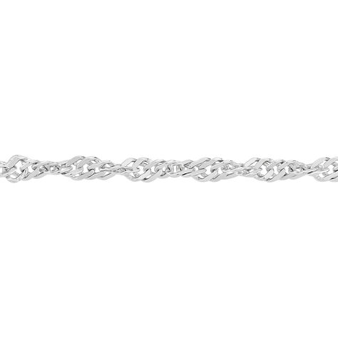 Chaîne Shanone Argent Blanc - Chaines Femme | Marc Orian