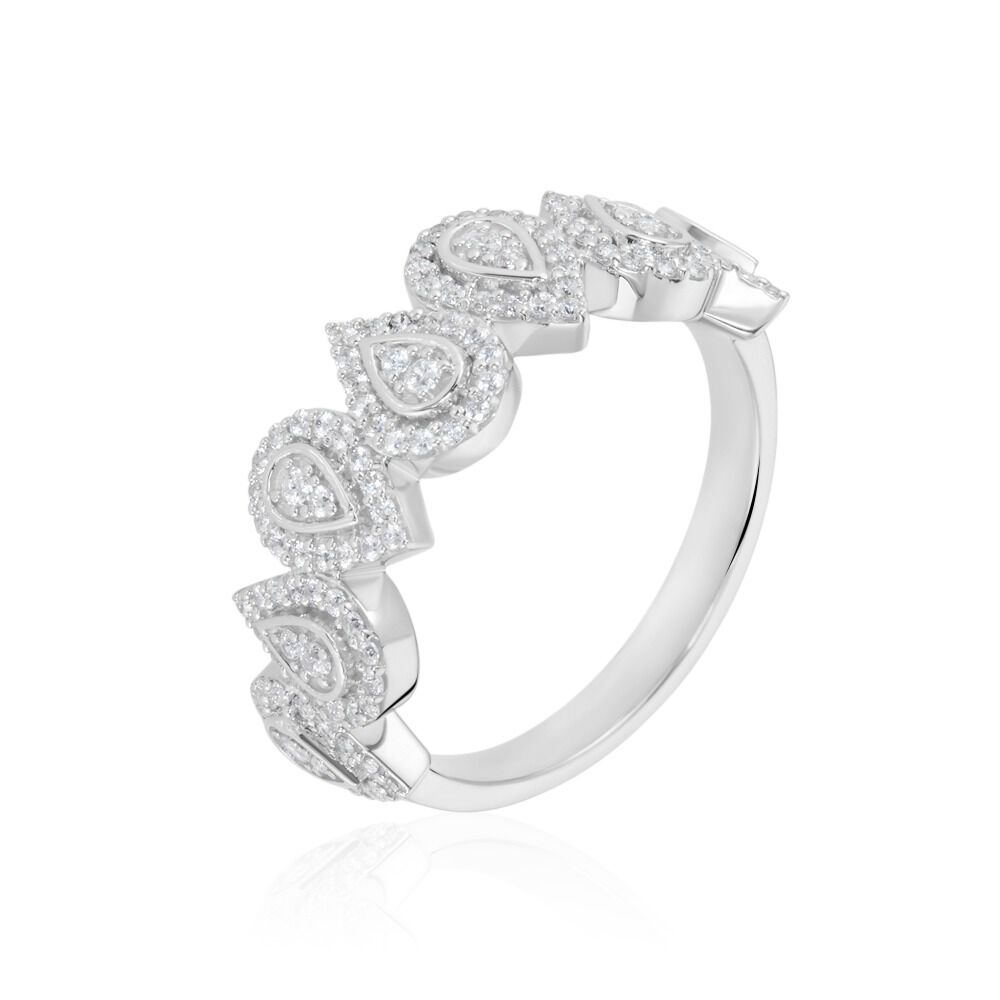 Bagues en Argent Blanc Marc Orian
