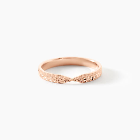 Alliance Or Rose Diamant&eacute;e - Alliances personnalis&eacute;es Femme | Marc Orian