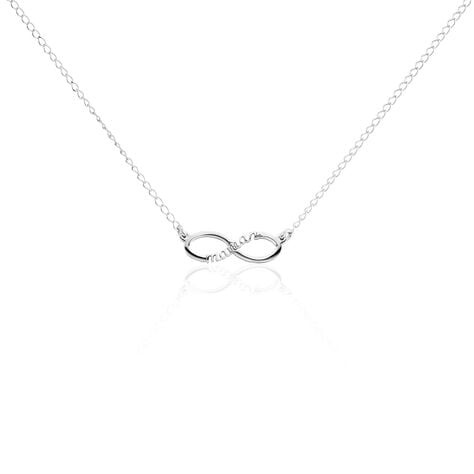 Collier Xara Argent Blanc - Colliers maman Femme | Marc Orian