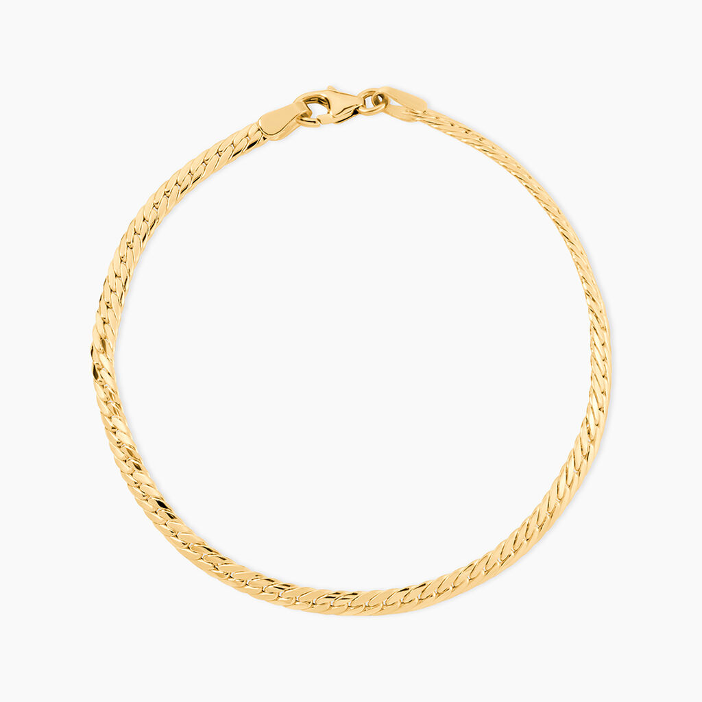 Bracelet Izel Maille Anglaise Or Jaune - Bracelets mailles Femme | Marc Orian