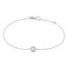 Bracelet Abha Argent Blanc Oxyde De Zirconium - Bracelets chaînes Femme | Marc Orian