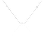 Collier Ashana Argent Blanc - Colliers fantaisie Femme | Marc Orian