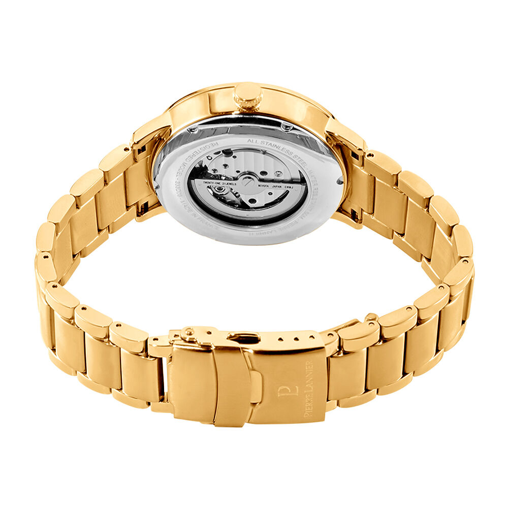 Montre Pierre Lannier Trio Noir - Montres automatiques Homme | Marc Orian