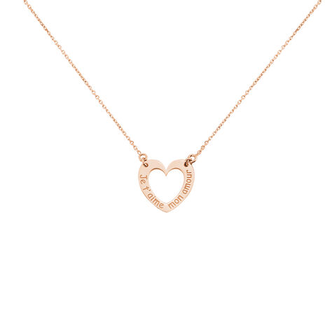 Collier Vivia Argent Rose - Colliers Femme | Marc Orian