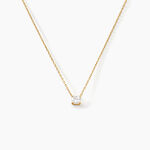 Collier Ponama Or Jaune Oxyde De Zirconium - Colliers avec pierres Femme | Marc Orian