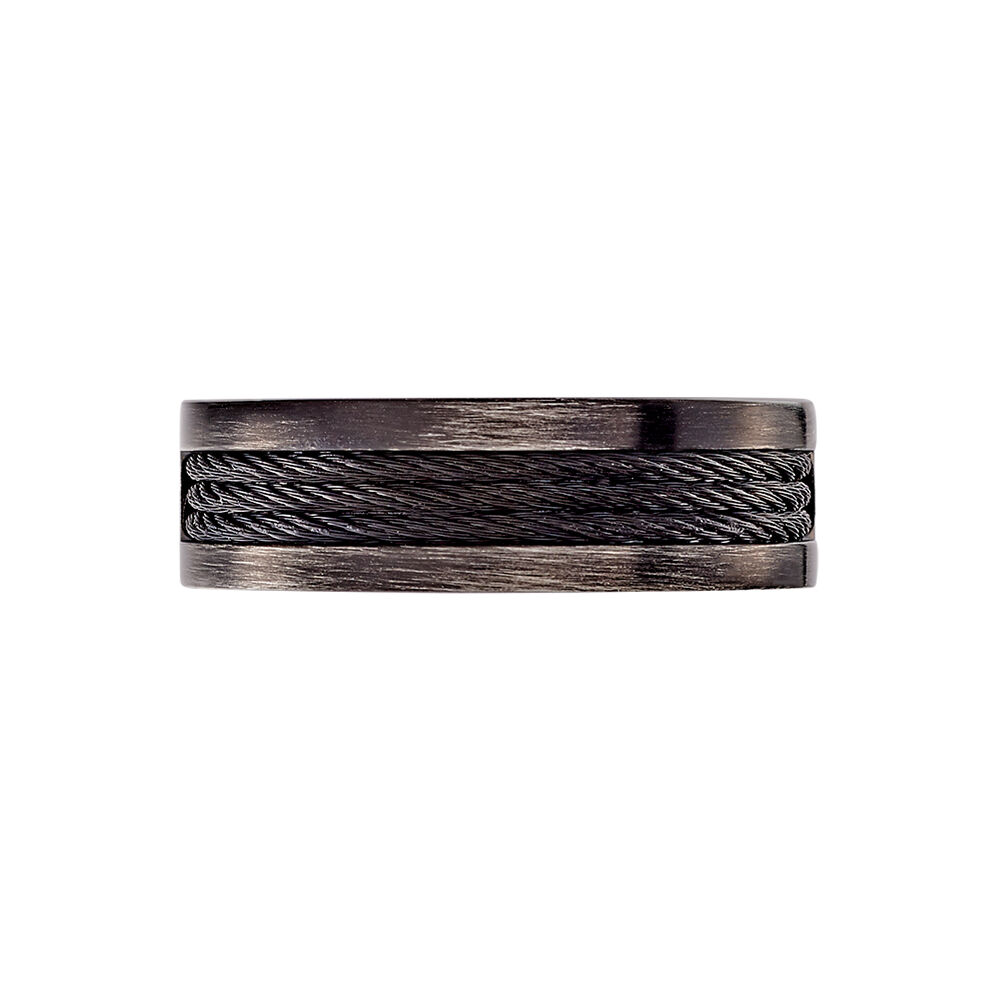 Bague Phebus Him Casual Acier Gris - Bijoux fantaisie Homme | Marc Orian
