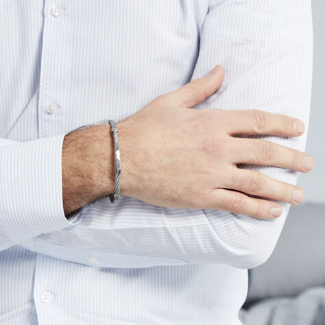 Bracelet Sarenne Acier Bicolore - Bracelets Homme | Marc Orian