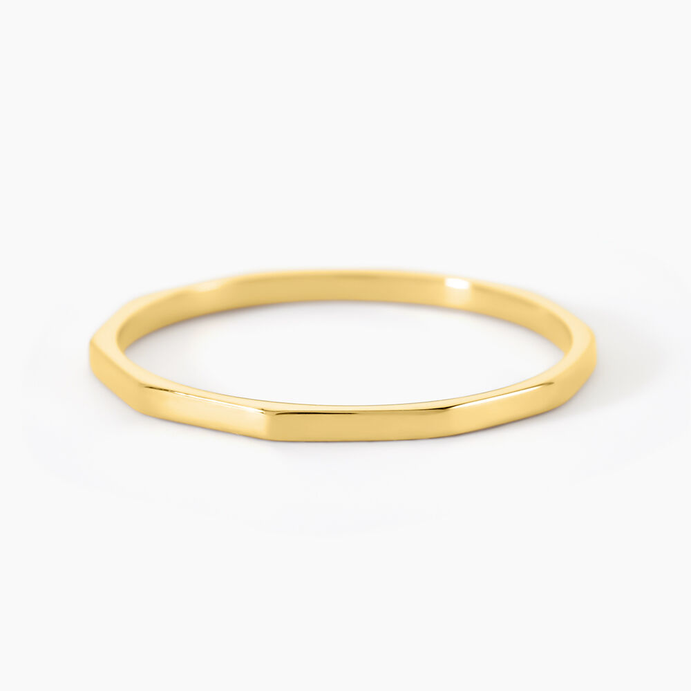 Bague Fino Acier Jaune - Bijoux fantaisie Femme | Marc Orian