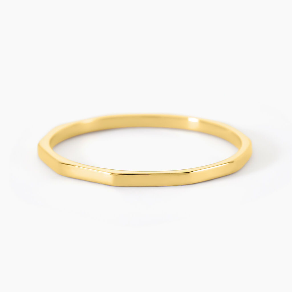 Bague Fino Acier Jaune - Bijoux fantaisie Femme | Marc Orian