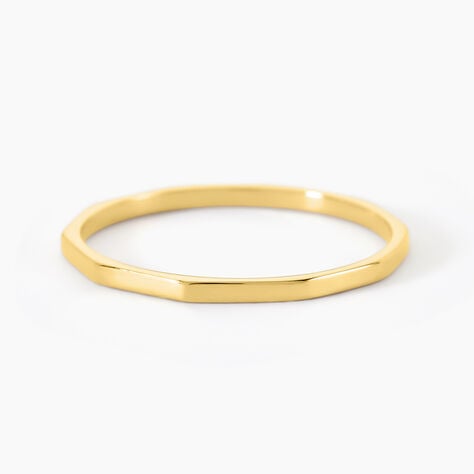 Bague Fino Acier Jaune - Bijoux fantaisie Femme | Marc Orian