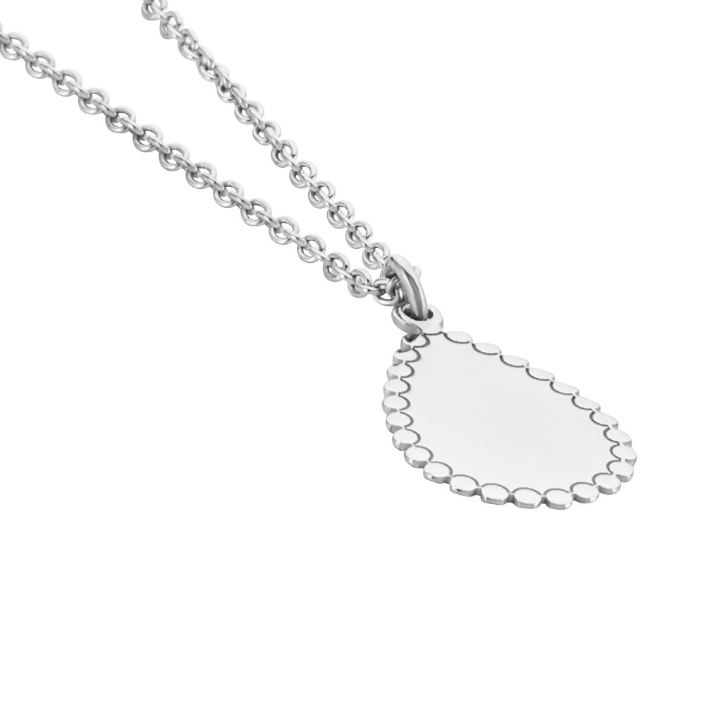 Collier Argent Blanc Paros - Colliers Femme | Marc Orian