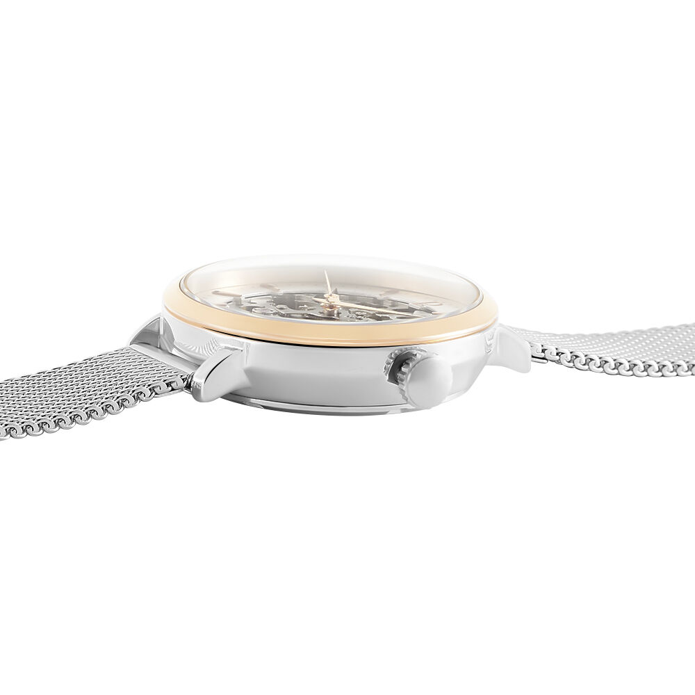 Montre Pierre Lannier Automatique 35 Argent - Montres automatiques Femme | Marc Orian