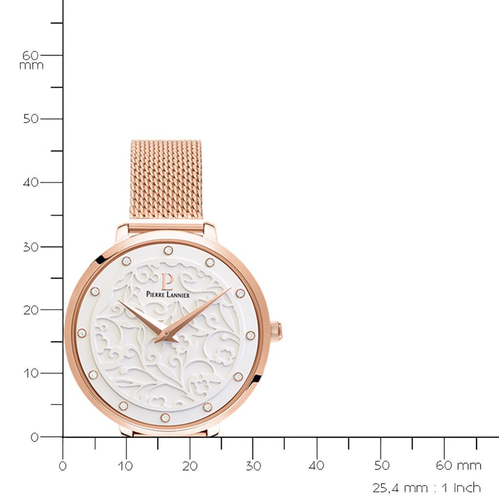 Montre Pierre Lannier Elegance Eolia Blanc - Montres Femme | Marc Orian