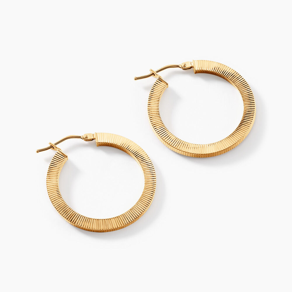 Cr&eacute;oles Zackary Or Jaune - Cr&eacute;oles Femme | Marc Orian