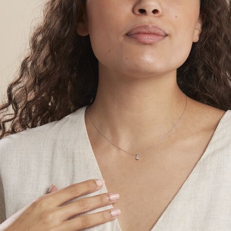 Pendentif Aphrodite Or Blanc Diamant - Pendentifs Femme | Marc Orian