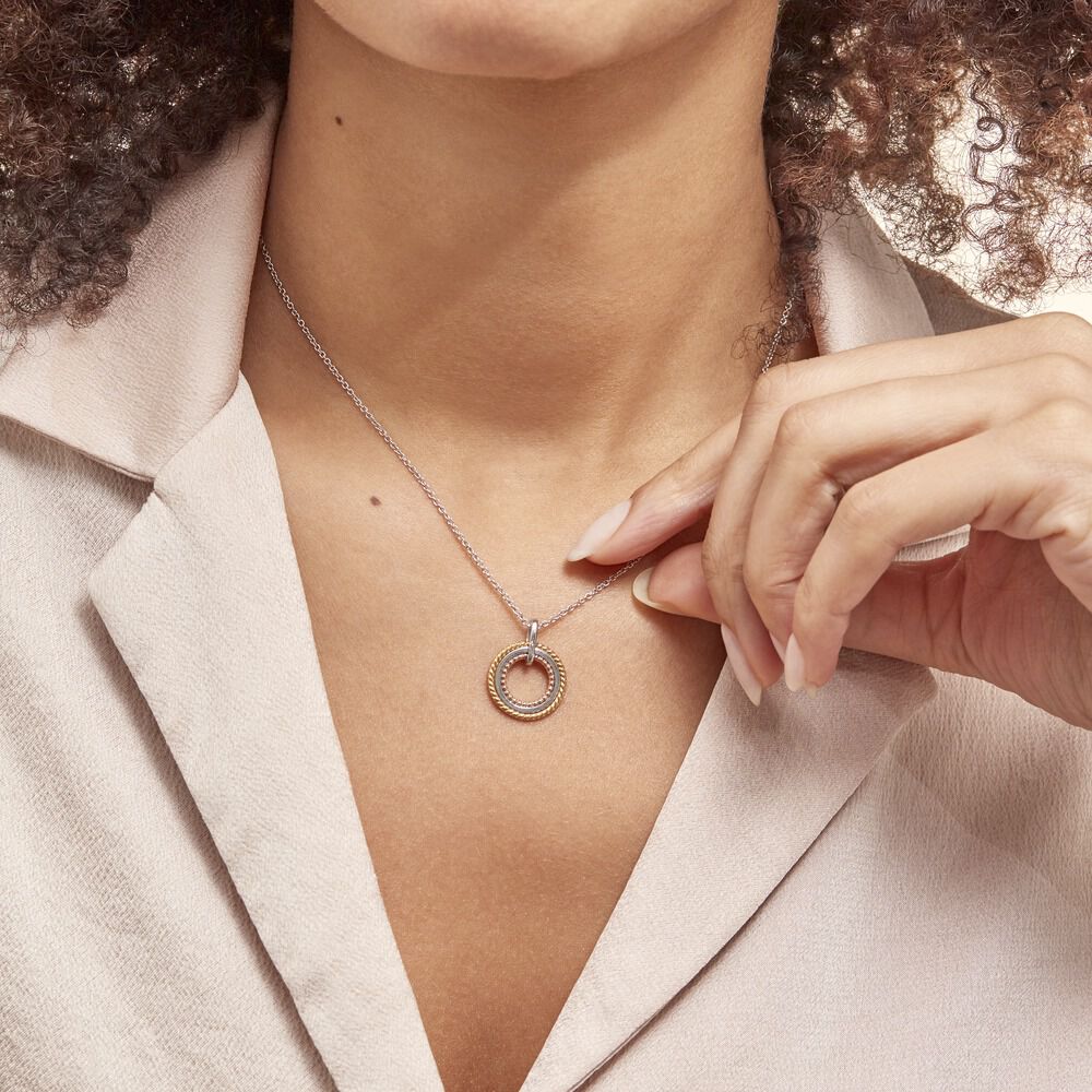 Collier Argent Tricolore Cainnech - Colliers Femme | Marc Orian