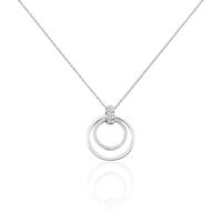 Collier Silvana Argent Blanc Oxyde De Zirconium