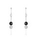 Boucles D'oreilles Pendantes Lucia Cera Argent Blanc Perle De Culture - Pendantes Femme | Marc Orian