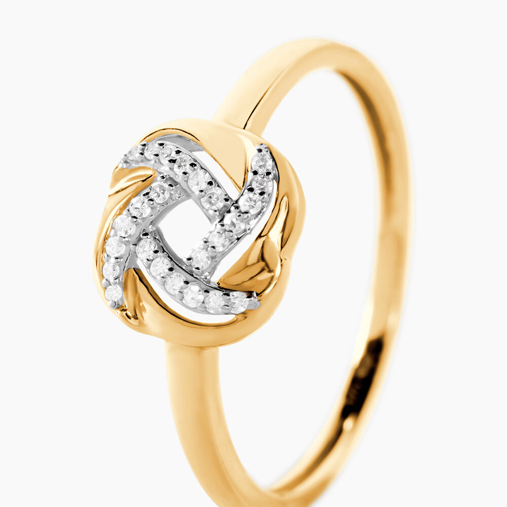 Bague Maryanna Or Jaune Diamant - Bagues pierres pr&eacute;cieuses Femme | Marc Orian