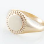 Chevali&egrave;re Plaqu&eacute; Or Jaune Louie - Chevali&egrave;res Homme | Marc Orian