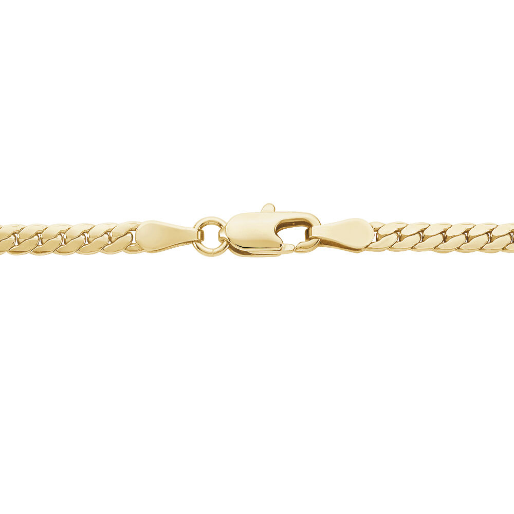 Collier Messaline Plaqu&eacute; Or Jaune - Chaines Femme | Marc Orian