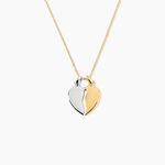 Pendentif Marie-stephanie Plaqu&eacute; Or Bicolore - Bijoux personnalis&eacute;s Femme | Marc Orian