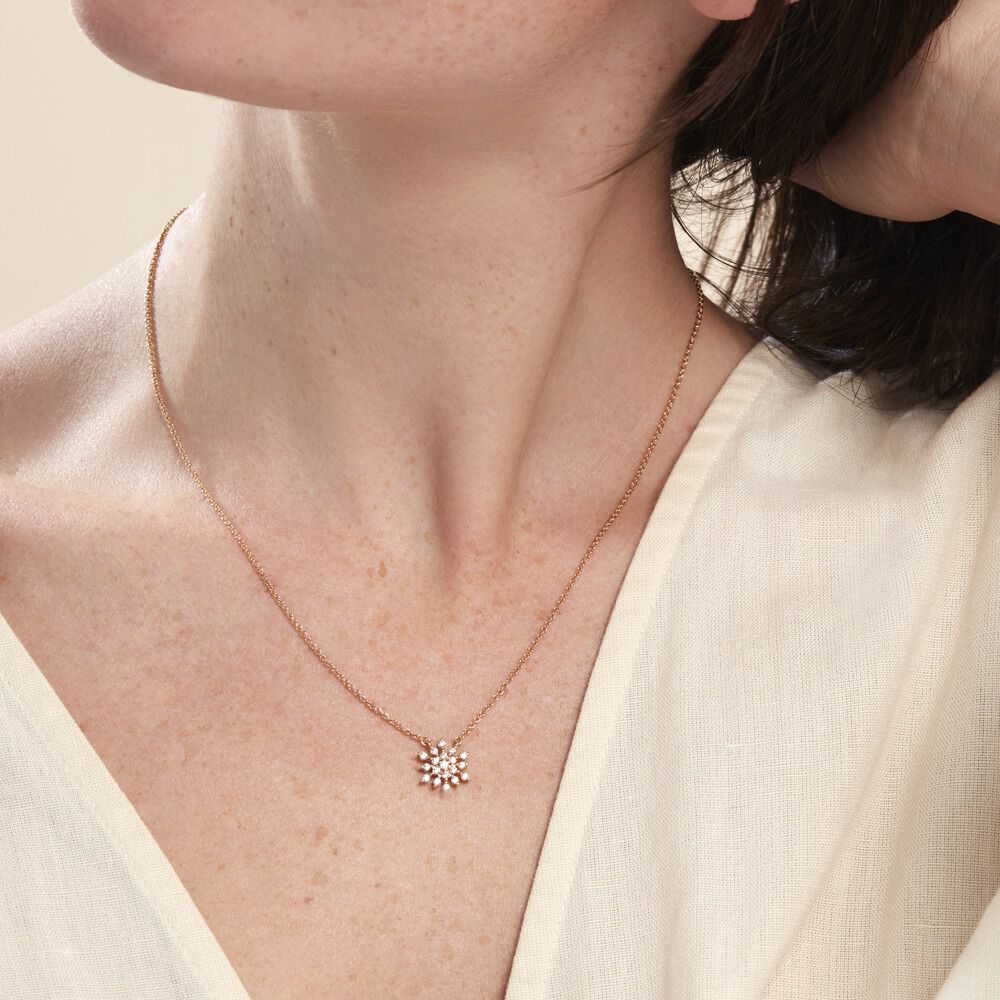Collier Plaqué Or Lisha Oxyde De Zirconium - Colliers avec pierres Femme | Marc Orian