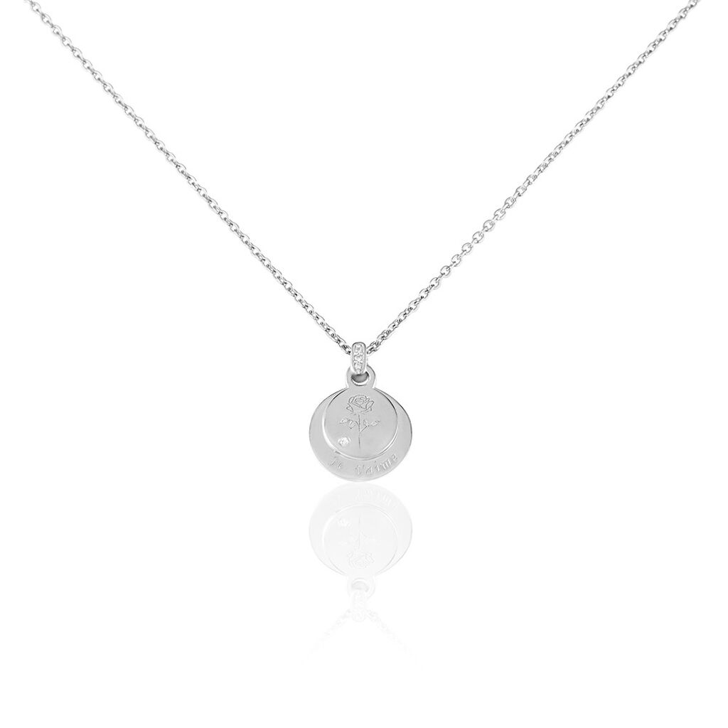 Collier Leonel Argent Oxydes De Zirconium - Colliers avec pierres Femme | Marc Orian