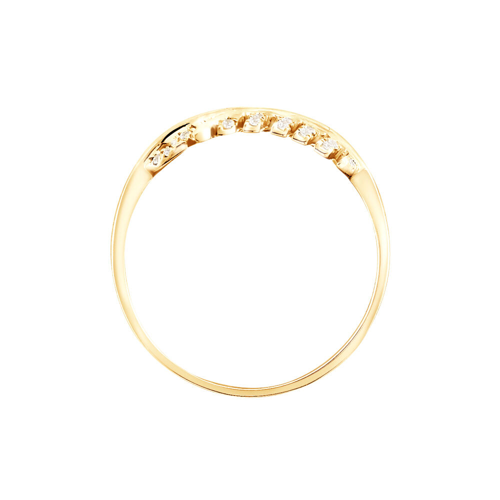 Bague Tourkia Or Jaune Oxyde De Zirconium - Bagues avec pierre Femme | Marc Orian