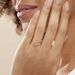 Bague Solitaire Veronika Or Blanc Diamant - Parures de mariage Femme | Marc Orian
