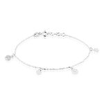 Bracelet Vao Argent Blanc - Bracelets fantaisie Femme | Marc Orian