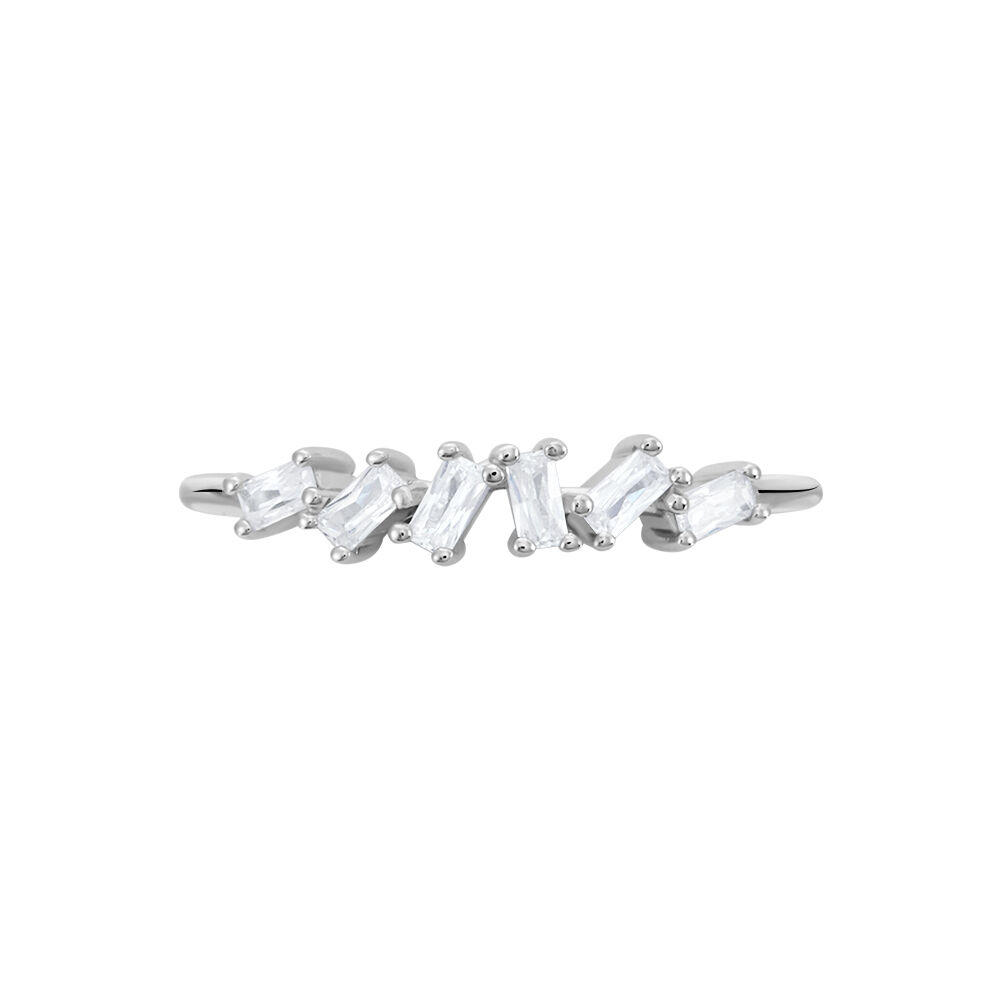 Bague Adonia Argent Blanc Oxyde De Zirconium - Bagues avec pierre Femme | Marc Orian
