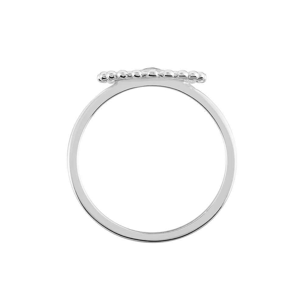 Bague Salvia Argent Blanc Oxyde De Zirconium - Bagues avec pierre Femme | Marc Orian