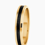 Alliance Camille Ruban Plat Or Jaune - Alliances duo Unisex | Marc Orian
