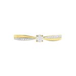 Bague Solitaire Finesse Or Jaune Diamant - Solitaires Femme | Marc Orian