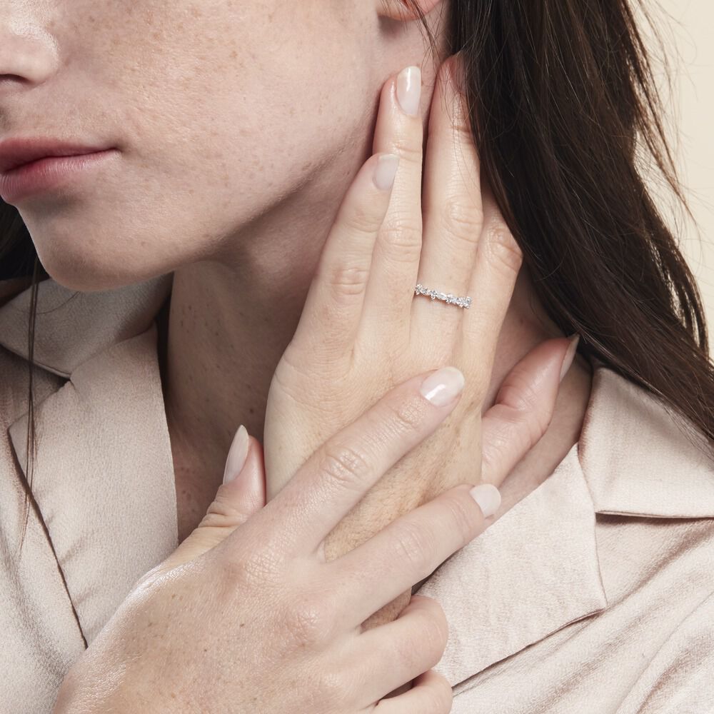 Bague Argent Blanc Coby Oxydes De Zirconium - Bagues avec pierre Femme | Marc Orian