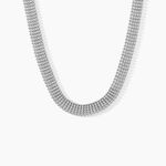 Collier Kelline Argent Blanc - Colliers Femme | Marc Orian