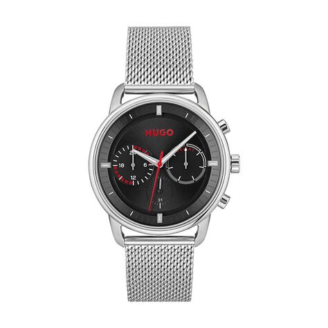 Montre Hugo Advise Noir - Montres classiques Homme | Marc Orian