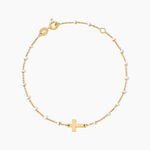 Bracelet Krystle Argent Dor&eacute; A L'Or 750/1000 - Bracelets cha&icirc;nes Femme | Marc Orian