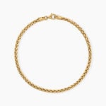 Bracelet Jany Argent Dor&eacute; A L'Or 750/1000 - Bracelets cha&icirc;nes Femme | Marc Orian