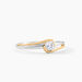 Bague Evora Or Jaune Oxyde De Zirconium - Solitaires Femme | Marc Orian