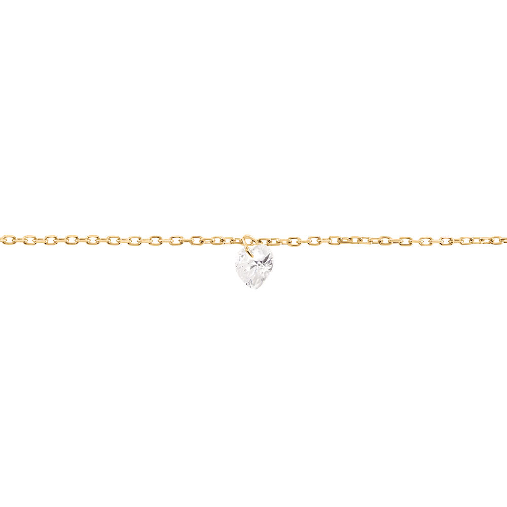 Bracelet Crush Plaqué Or Jaune Oxyde De Zirconium - Bracelets chaînes Femme | Marc Orian