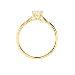 Bague Solitaire Athena Or Jaune Diamant - Parures de mariage Femme | Marc Orian